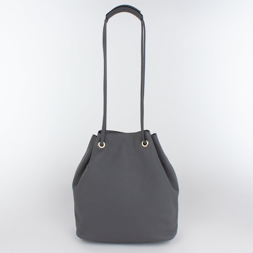 F1202 LD DRAWSTRING BAG-M Col.Grey – Cisei Online Shop