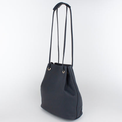 F1202 LD DRAWSTRING BAG-M Col.Navy