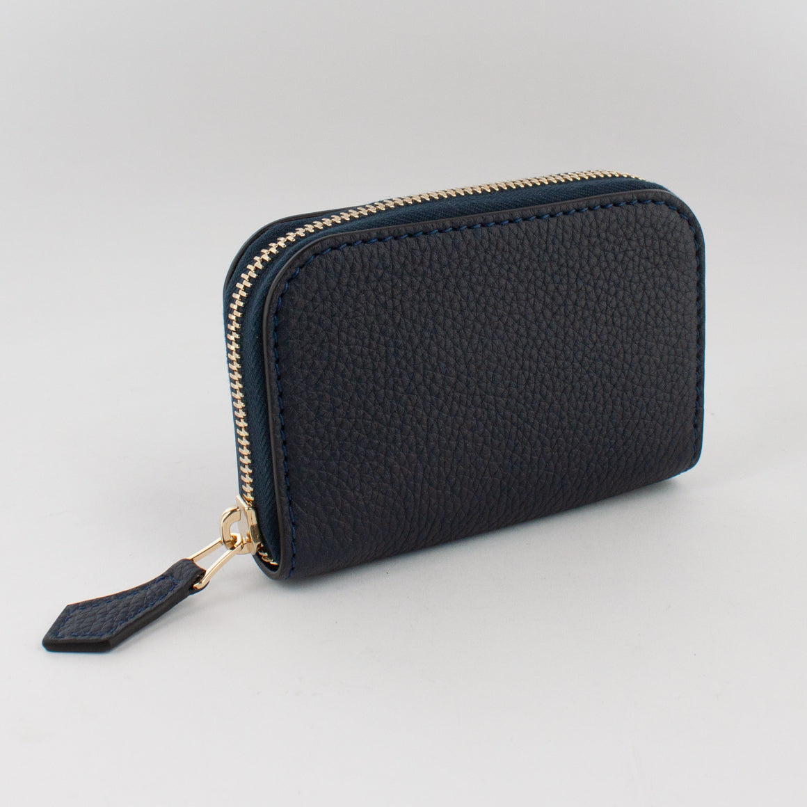 P0966 PORTA CARTE LD ZIP Col.Navy