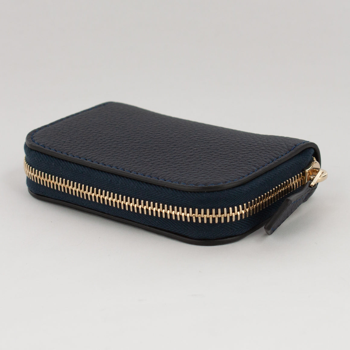 P0966 LD ZIP CARD CASE Col.Navy