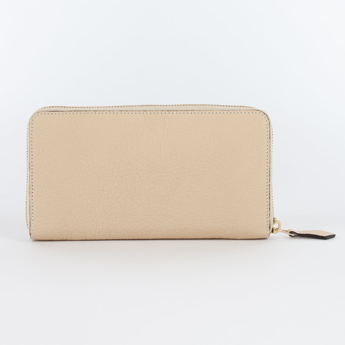 P0967 LD ZIP LONG WALLET Col.Beige