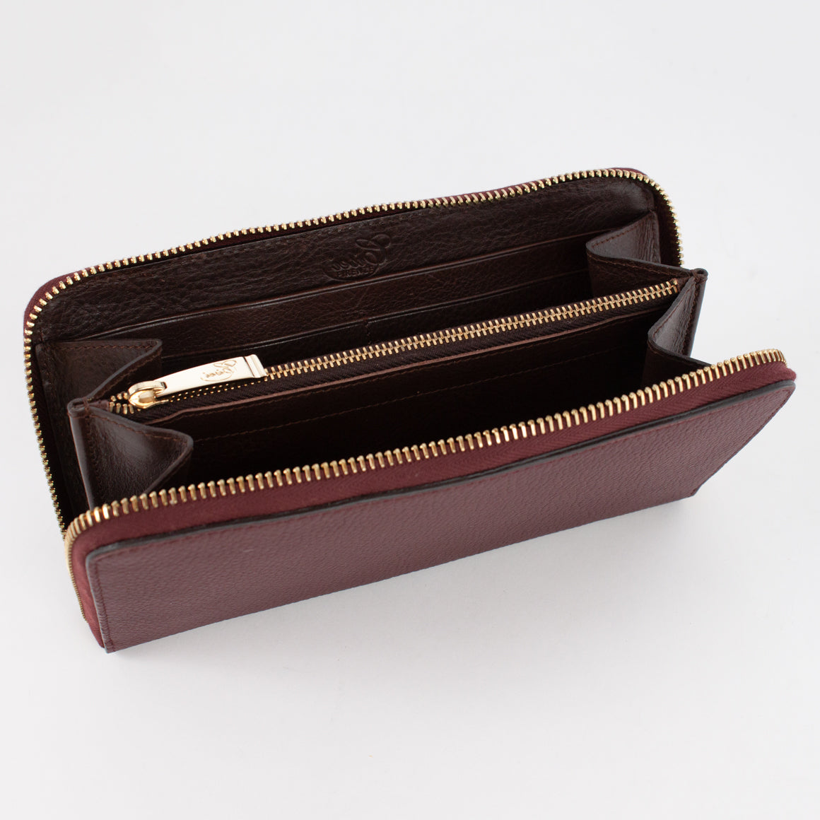 P0967 PORTAFOGLIO LUNGO LD ZIP Col.Bordeaux