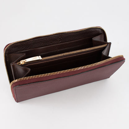 P0967 PORTAFOGLIO LUNGO LD ZIP Col.Bordeaux