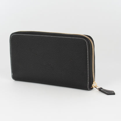 P0967 LD ZIP LONG WALLET Col.Nero(W)