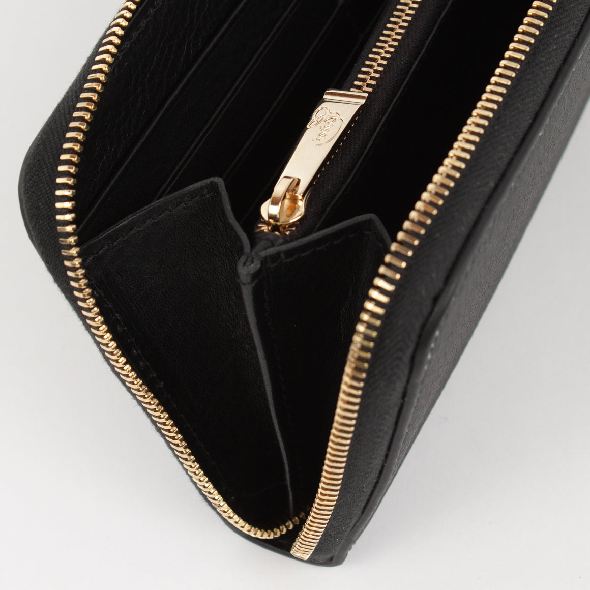 P0967 LD ZIP LONG WALLET Col.Nero(W)