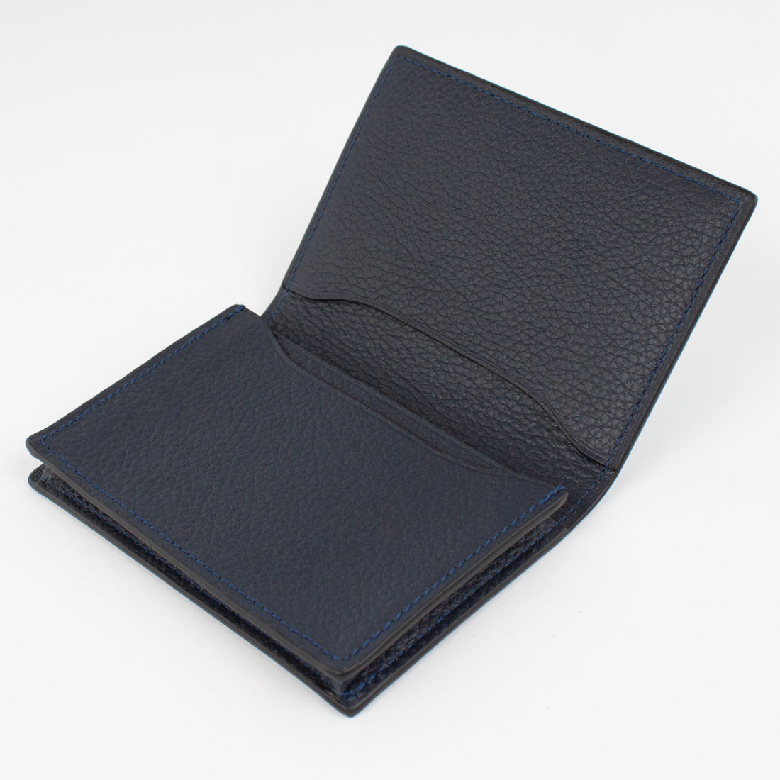 P1021 LD BUSINESS CARD CASE Col.Navy(T)