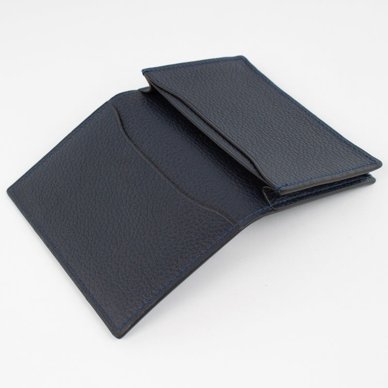 P1021 LD BUSINESS CARD CASE Col.Navy(T)