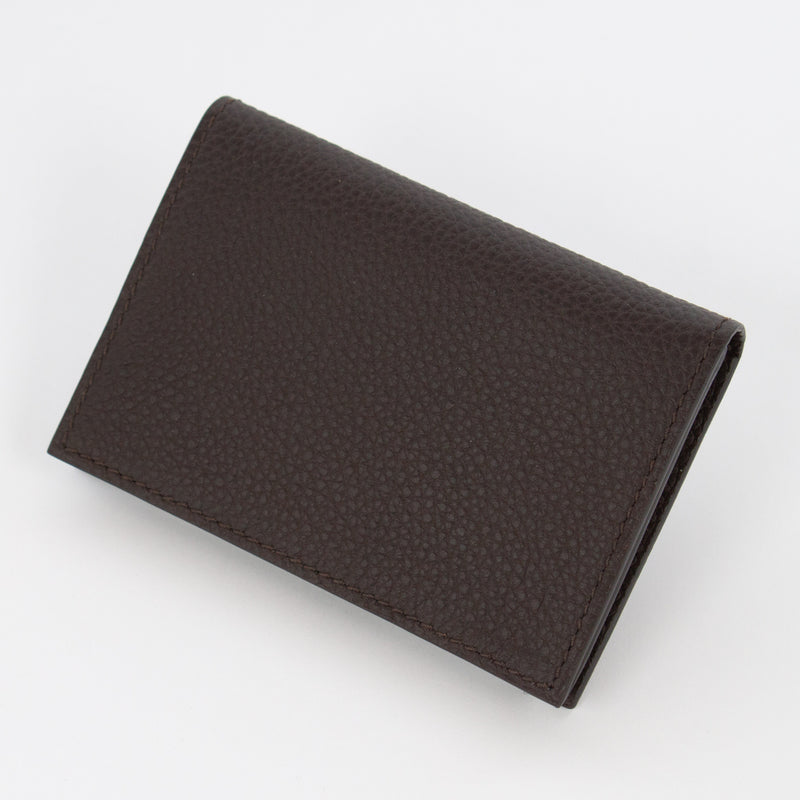 P1021 LD BUSINESS CARD CASE Col.Navy(W)