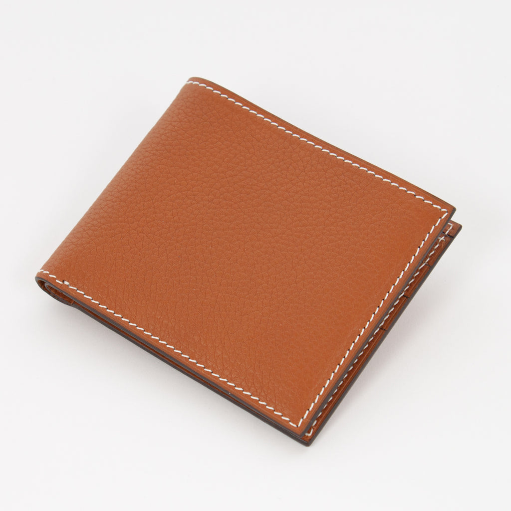 P1022 LD FOLDING WALLET FOR 6 CARDS Col.Marrone