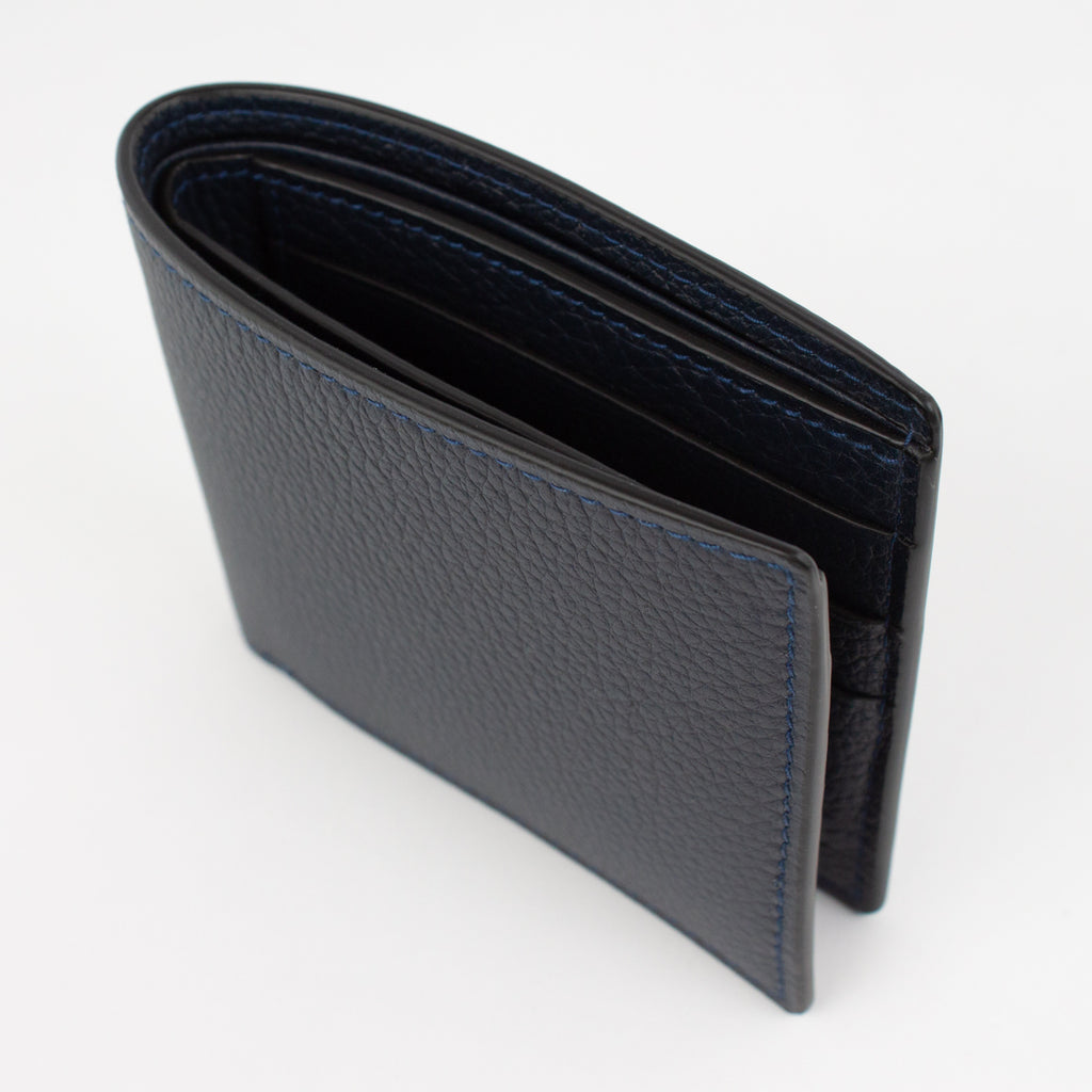 P1022 LD FOLDING WALLET FOR 6 CARDS Col.Navy