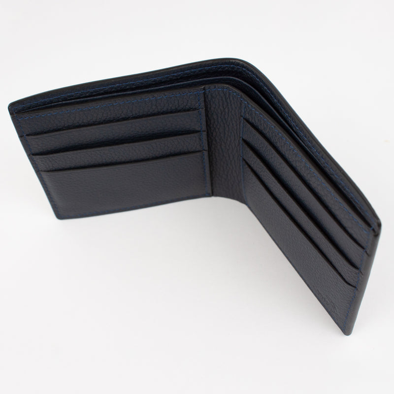 P1022 LD FOLDING WALLET FOR 6 CARDS Col.Navy