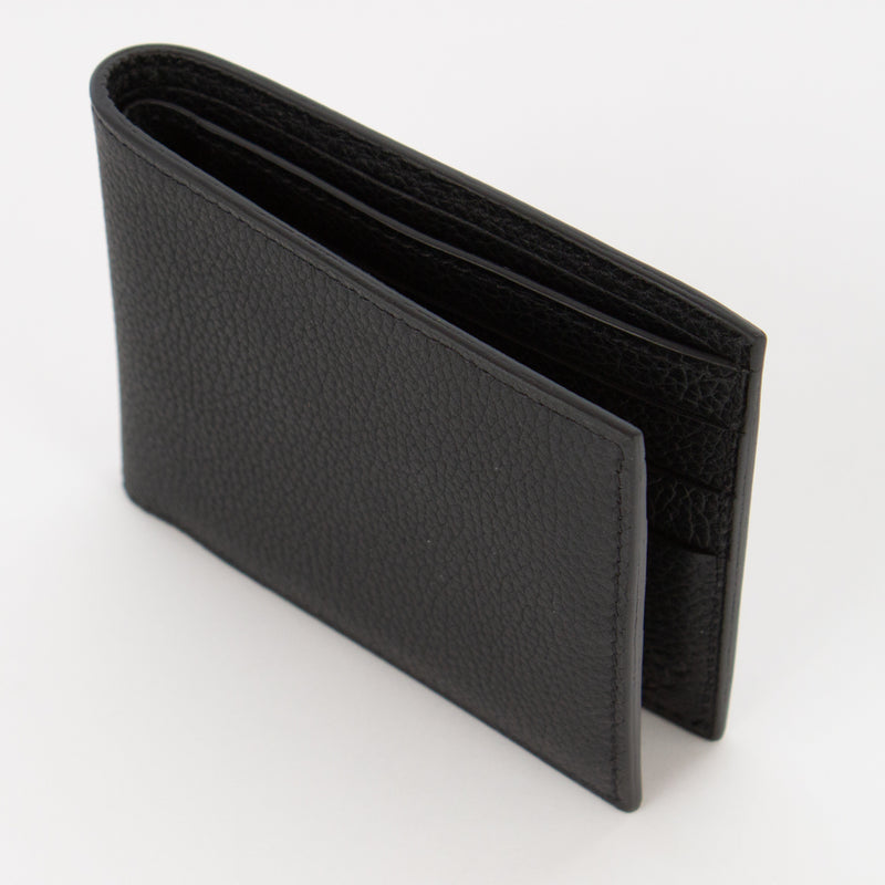 P1022 LD FOLDING WALLET FOR 6 CARDS Col.Nero
