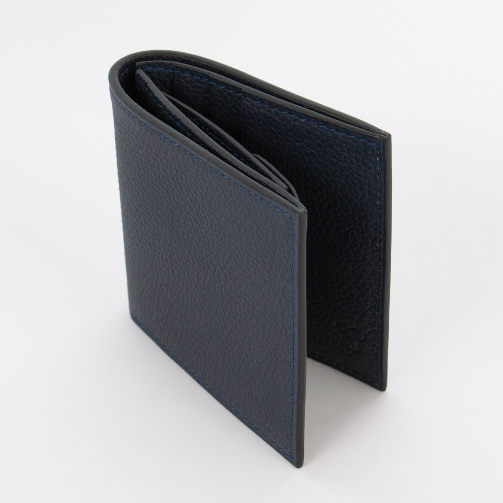 P1023 LD FOLDING WALLET WITH COIN PURSE Col.Navy – Cisei Online Shop