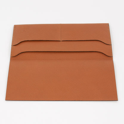 P1027 LD THIN LONG WALLET Col.Marrone