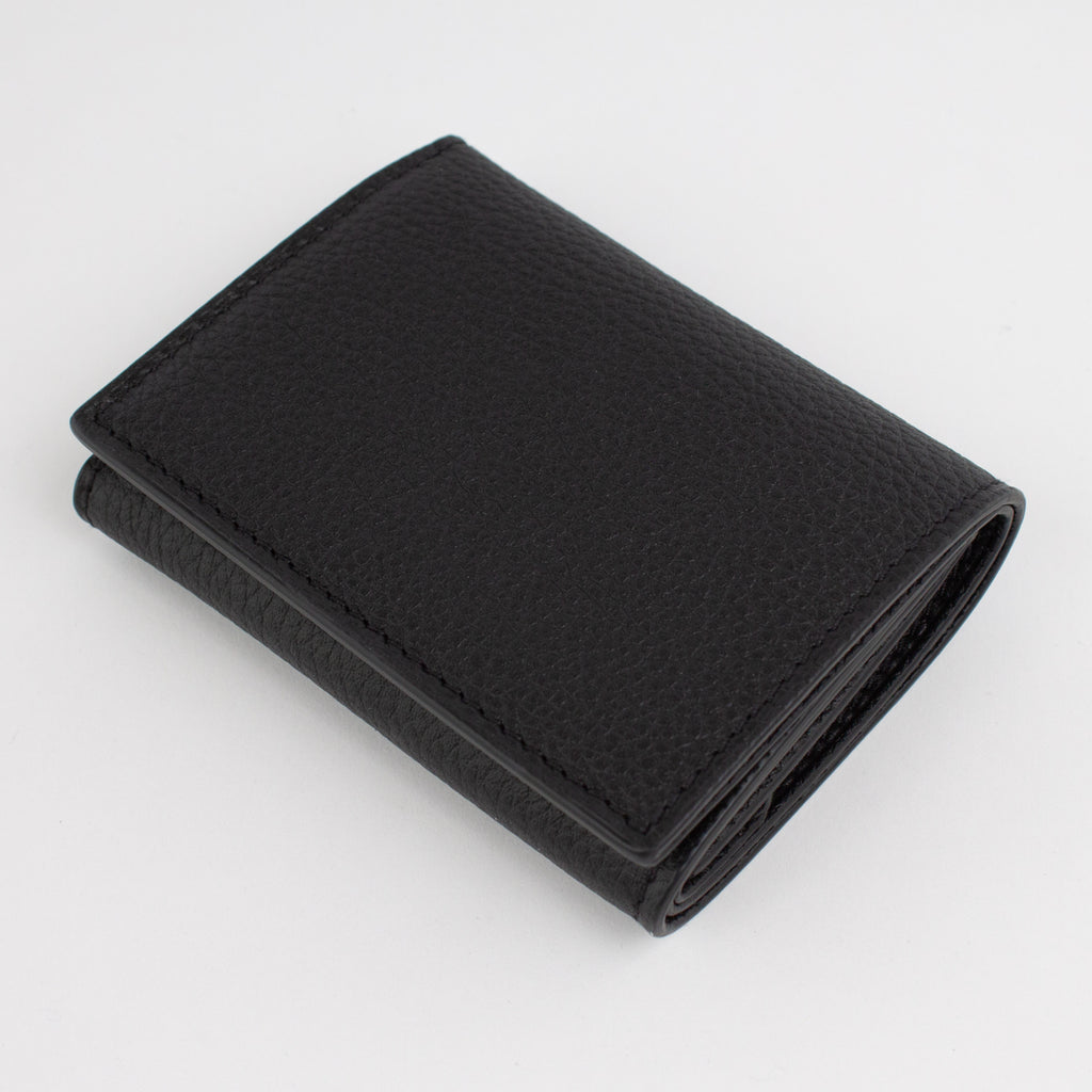 P1030 LD FOLDING WALLET WITH COIN PURSE Col.Nero